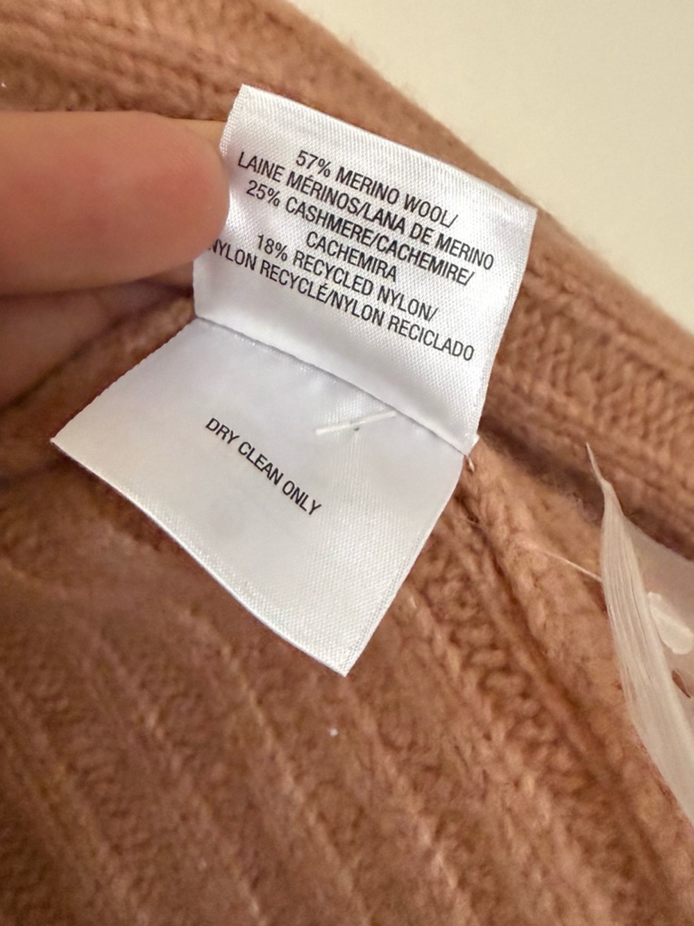 Favorite Daughter Ribbed Knit Button Front Vest in Dusty Rose - Picture 5 of 6